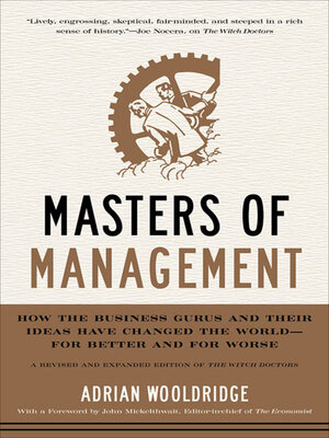 cover image of Masters of Management